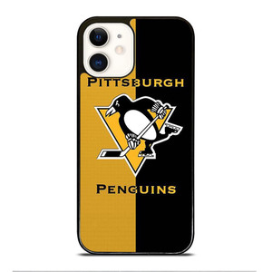 PITTSBURGH PENGUINS NHL SYMBOL iPhone 12 Case Cover PITTSBURGH PENGUINS NHL SYMBOL iPhone 12 Case Cover