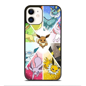 POKEMON ALL EEVEE iPhone 12 Case Cover POKEMON ALL EEVEE iPhone 12 Case Cover