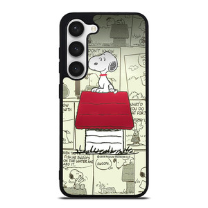 SNOOPY COMIC Samsung Galaxy S23 Case Cover