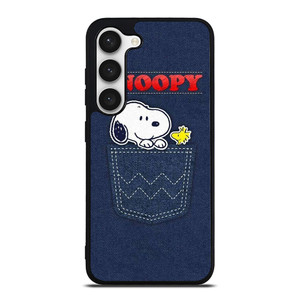 SNOOPY IN POCKET CARTOON Samsung Galaxy S23 Case Cover SNOOPY IN POCKET CARTOON Samsung Galaxy S23 Case Cover