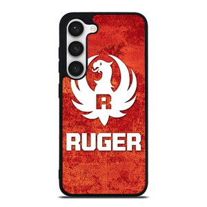 STURM RUGER FIREARMS RUSTY RED Samsung Galaxy S23 Case Cover STURM RUGER FIREARMS RUSTY RED Samsung Galaxy S23 Case Cover