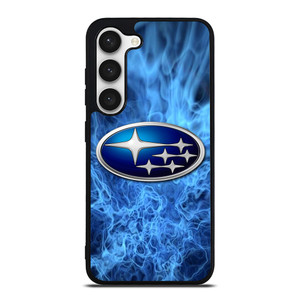 SUBARU BLUE FIRE LOGO Samsung Galaxy S23 Case Cover