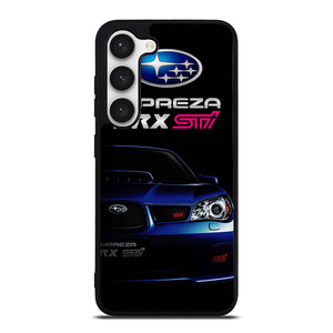 SUBARU IMPREZA WRX STI BLUE CAR Samsung Galaxy S23 Case Cover