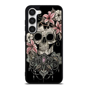SUGAR SKULL FLOWER Samsung Galaxy S23 Case Cover