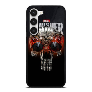 THE PUNISHER SKULL MARVEL Samsung Galaxy S23 Case Cover THE PUNISHER SKULL MARVEL Samsung Galaxy S23 Case Cover