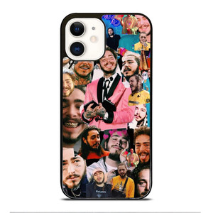 POST MALONE RAPPER COLLAGE iPhone 12 Case Cover POST MALONE RAPPER COLLAGE iPhone 12 Case Cover