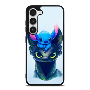 TOOTHLESS AND STITCH ART Samsung Galaxy S23 Case Cover