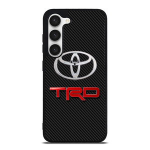 TOYOTA TRD LOGO CARBON Samsung Galaxy S23 Case Cover TOYOTA TRD LOGO CARBON Samsung Galaxy S23 Case Cover