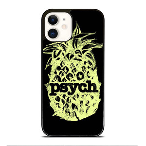 PSYCH PINEAPPLE VINTAGE iPhone 12 Case Cover PSYCH PINEAPPLE VINTAGE iPhone 12 Case Cover