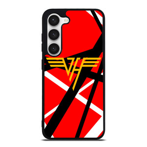 VAN HALLEN RED ABSTRACT LOGO Samsung Galaxy S23 Case Cover