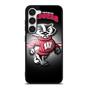 WISCONSIN BADGER FOOTBALL LOGO Samsung Galaxy S23 Case Cover WISCONSIN BADGER FOOTBALL LOGO Samsung Galaxy S23 Case Cover