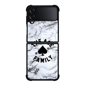 ACE FAMILY MARBLE LOGO Samsung Galaxy Z Flip 4 Case Cover ACE FAMILY MARBLE LOGO Samsung Galaxy Z Flip 4 Case Cover