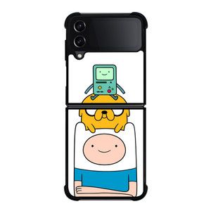 ADVENTURE TIME FINN JAKE BMO Samsung Galaxy Z Flip 4 Case Cover