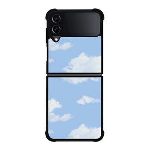 AESTHETIC BLUE SKIES Samsung Galaxy Z Flip 4 Case Cover AESTHETIC BLUE SKIES Samsung Galaxy Z Flip 4 Case Cover