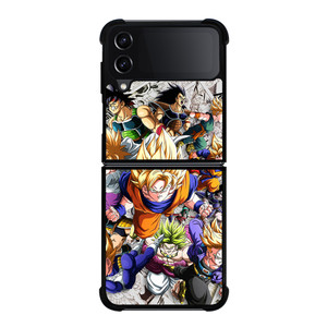 ALL SAIYAN DRAGON BALL Samsung Galaxy Z Flip 4 Case Cover