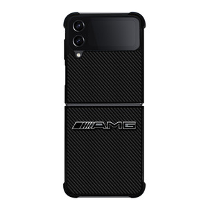 AMG MERCEDES BENZ LOGO CARBON Samsung Galaxy Z Flip 4 Case Cover