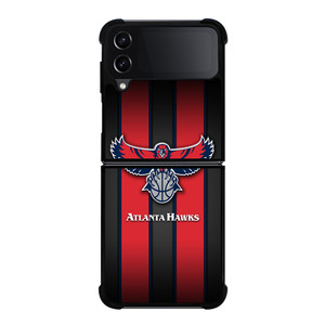 ATLANTA HAWKS STRIPE LOGO Samsung Galaxy Z Flip 4 Case Cover