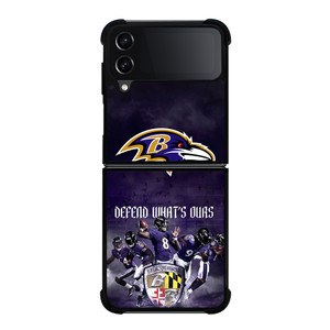 BALTIMORE RAVENS FOOTBALL TEAM Samsung Galaxy Z Flip 4 Case Cover