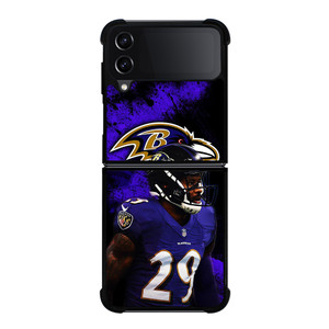 BALTIMORE RAVENS MARLON HUMPHREY 29 NFL Samsung Galaxy Z Flip 4 Case Cover