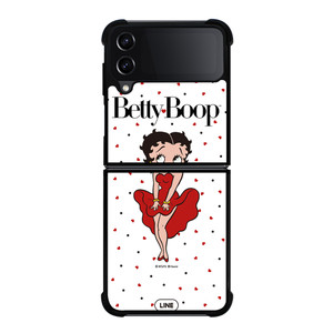 BETTY BOOP POLKADOT Samsung Galaxy Z Flip 4 Case Cover BETTY BOOP POLKADOT Samsung Galaxy Z Flip 4 Case Cover
