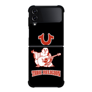 BIG BUDDHA TRUE RELIGION LOGO Samsung Galaxy Z Flip 4 Case Cover