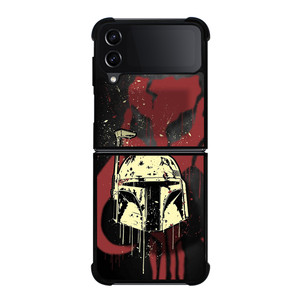 BOBA FETT HELMET STAR WARS ART Samsung Galaxy Z Flip 4 Case Cover