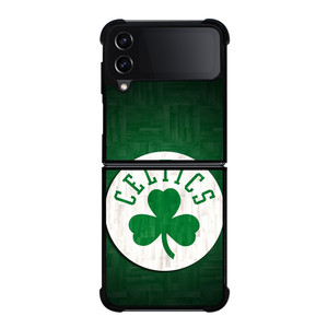 BOSTON CELTICS LEAF LOGO Samsung Galaxy Z Flip 4 Case Cover BOSTON CELTICS LEAF LOGO Samsung Galaxy Z Flip 4 Case Cover