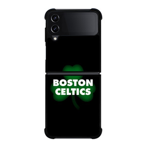 BOSTON CELTICS LEAF SYMBOL Samsung Galaxy Z Flip 4 Case Cover BOSTON CELTICS LEAF SYMBOL Samsung Galaxy Z Flip 4 Case Cover