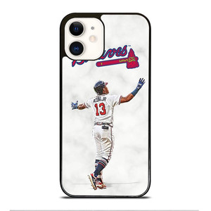 RONALD ACUNA JR MARBLE ATLANTA BRAVES iPhone 12 Case Cover RONALD ACUNA JR MARBLE ATLANTA BRAVES iPhone 12 Case Cover