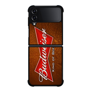 BUDWEISER KING OF BEAR LOGO Samsung Galaxy Z Flip 4 Case Cover