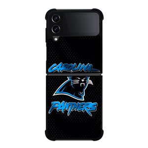 CAROLINA PANTHERS CARBON SYMBOL Samsung Galaxy Z Flip 4 Case Cover
