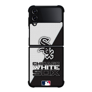 CHICAGO WHITE SOX MLB LOGO Samsung Galaxy Z Flip 4 Case Cover CHICAGO WHITE SOX MLB LOGO Samsung Galaxy Z Flip 4 Case Cover