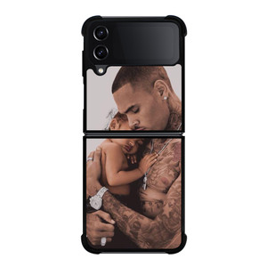 CHRIS BROWN AND BABY Samsung Galaxy Z Flip 4 Case Cover