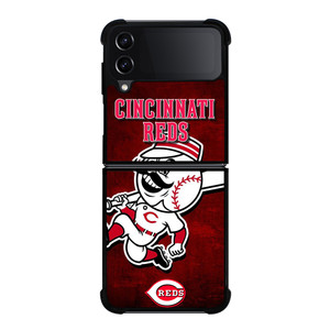 CINCINNATI REDS LOGO BASEBALL Samsung Galaxy Z Flip 4 Case Cover CINCINNATI REDS LOGO BASEBALL Samsung Galaxy Z Flip 4 Case Cover