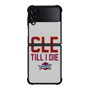 CLEVELAND CAVALIERS TILL I DIE Samsung Galaxy Z Flip 4 Case Cover CLEVELAND CAVALIERS TILL I DIE Samsung Galaxy Z Flip 4 Case Cover