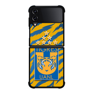 CLUB DE FUTBOL TIGRES UANL 2 Samsung Galaxy Z Flip 4 Case Cover CLUB DE FUTBOL TIGRES UANL 2 Samsung Galaxy Z Flip 4 Case Cover