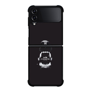 COACH NEW YORK LOGO DOG Samsung Galaxy Z Flip 4 Case Cover COACH NEW YORK LOGO DOG Samsung Galaxy Z Flip 4 Case Cover