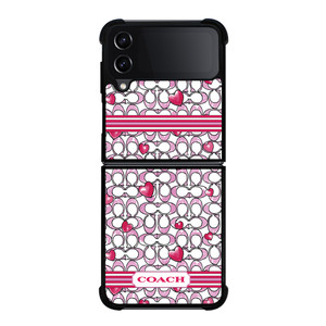 COACH NEW YORK LOVE Samsung Galaxy Z Flip 4 Case Cover