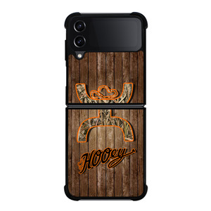 COMO HOOEY WOODEN LOGO Samsung Galaxy Z Flip 4 Case Cover