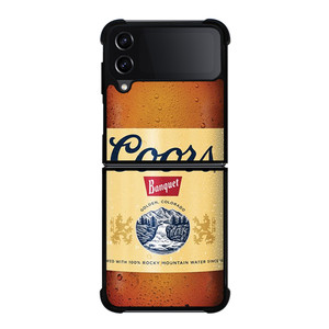 COORS BANQUET BEER BOTTLE Samsung Galaxy Z Flip 4 Case Cover COORS BANQUET BEER BOTTLE Samsung Galaxy Z Flip 4 Case Cover