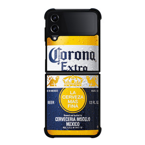 CORONA BEER Samsung Galaxy Z Flip 4 Case Cover CORONA BEER Samsung Galaxy Z Flip 4 Case Cover