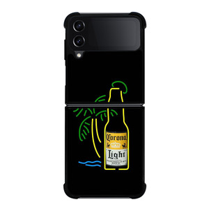 CORONA LIGHT BEER LINE ART Samsung Galaxy Z Flip 4 Case Cover CORONA LIGHT BEER LINE ART Samsung Galaxy Z Flip 4 Case Cover