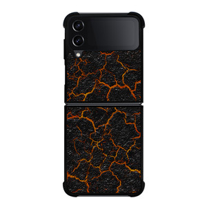 CRACKED LAVA TEXTURE Samsung Galaxy Z Flip 4 Case Cover