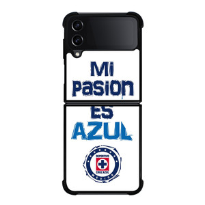 CRUZ AZUL FOOTBALL QUOTE Samsung Galaxy Z Flip 4 Case Cover