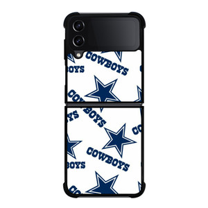 DALLAS COWBOYS LOGO PATTERN Samsung Galaxy Z Flip 4 Case Cover