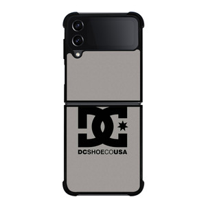 DC SHOE CO USA LOGO GREY Samsung Galaxy Z Flip 4 Case Cover