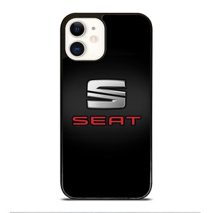 SEAT LOGO BLACK iPhone 12 Case Cover