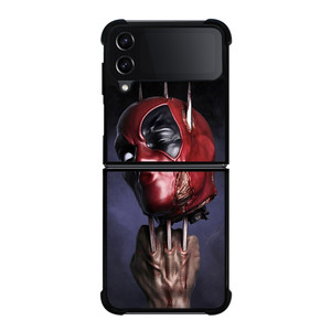 DEADPOOL VS LOGAN WOLVERINE Samsung Galaxy Z Flip 4 Case Cover DEADPOOL VS LOGAN WOLVERINE Samsung Galaxy Z Flip 4 Case Cover