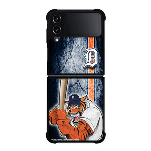 DETROIT TIGERS BASEBALL LOGO Samsung Galaxy Z Flip 4 Case Cover DETROIT TIGERS BASEBALL LOGO Samsung Galaxy Z Flip 4 Case Cover