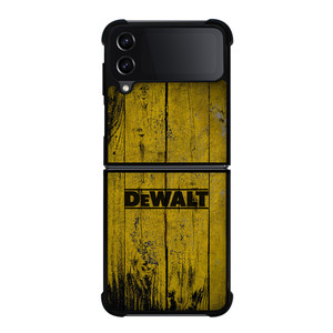 DEWALT WOODEN LOGO Samsung Galaxy Z Flip 4 Case Cover DEWALT WOODEN LOGO Samsung Galaxy Z Flip 4 Case Cover